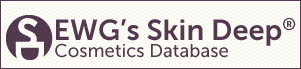 EWG's Skin Deep Cosmetics Database Logo & Link